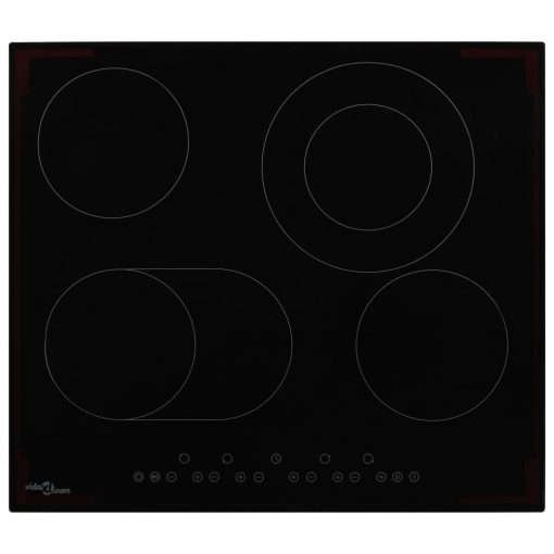 Keramična kuhalna plošča s 4 gorilniki na dotik 6600 W