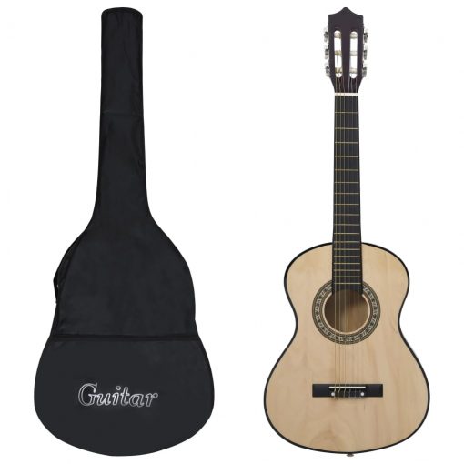 Klasična kitara za začetnike in otroke s torbo 1/2 34"