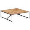 Klubska mizica 110x110x36 cm trden akacijev les