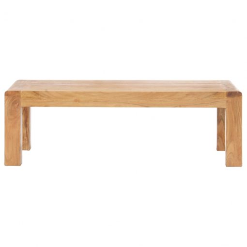 Klubska mizica 110x60x35 cm akacija z zaključkom palisandra