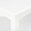 Klubska mizica bela 110x60x40 cm MDF