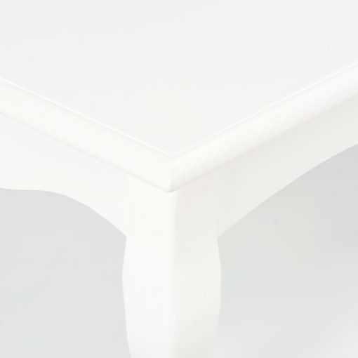 Klubska mizica bela 110x60x40 cm MDF