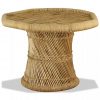 Klubska mizica iz bambusa osemkotna 60x60x45 cm