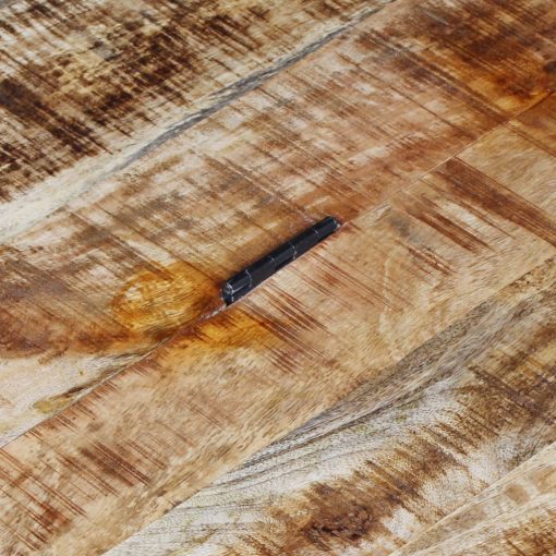 Klubska mizica iz močnega mangovega lesa 70x70x40 cm