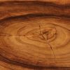 Klubska mizica iz trdnega akacijevega lesa 60x55x25 cm