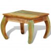 Klubska mizica starinska iz predelanega lesa