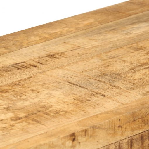 Konzolna mizica 110x30x76 cm trden mangov les