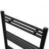 Kopalniški radiator z ravnimi cevmi 500x1160 mm črn