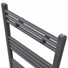 Kopalniški radiator z ravnimi cevmi 600x1160 mm siv