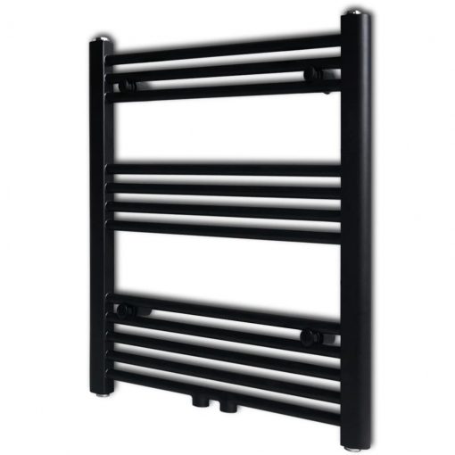 Kopalniški radiator z ravnimi cevmi 600x764 mm črn