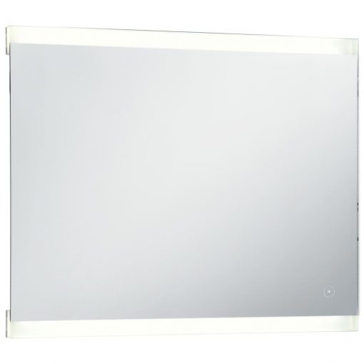 Kopalniško LED stensko ogledalo s senzorjem na dotik 80x60 cm