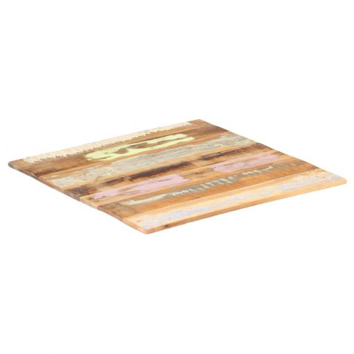 Kvadratna mizna plošča 70x70 cm 15-16 mm trden predelan les