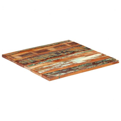 Kvadratna mizna plošča 80x80 cm 25-27 mm trden predelan les