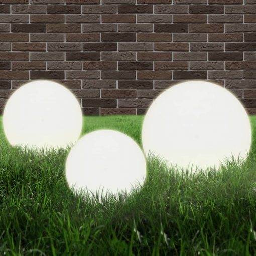 LED okrogle svetilke 6 kosov krogle 20/30/40 cm PMMA