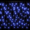 LED zavesa ledene sveče 10 m 400 modrih LED lučk