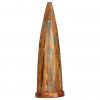 Lesena omarica v obliki čolna 40x30x130 cm trden predelan les