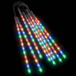 Lučke utrinki 8 kosov 30 cm večbarvne 192 LED lučk