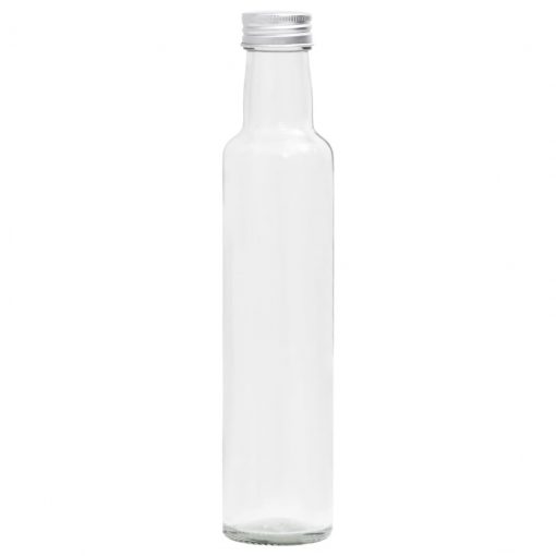 Majhne steklenice z navojnim pokrovčkom 10 kosov 260 ml