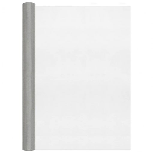 Mreža iz nerjavečega jekla 80x2000 cm srebrna