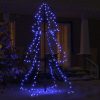 Novoletna jelka stožec 200 LED lučk notranje/zunanja 98x150 cm