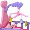 Otroška Posteljica za Lutke / Punčke Roza + Vijolične Barve