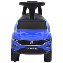 Otroški poganjalec avto Volkswagen T-Roc moder