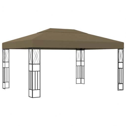 Paviljon 3x4 m taupe blago