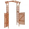 Pergola z vrati 116x40x204 cm trden les jelke