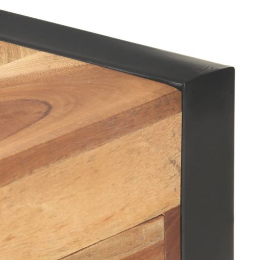 Pisalna miza 110x50x76 cm trden les z izgledom palisandra