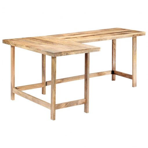 Pisalna miza 180x120x76 cm trden mangov les