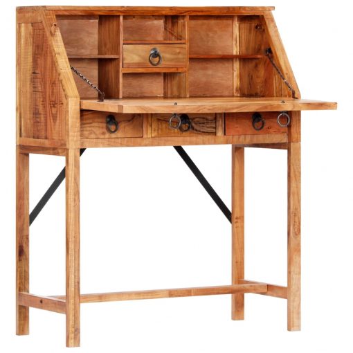Pisalna miza 90x40x107 cm trden akacijev les