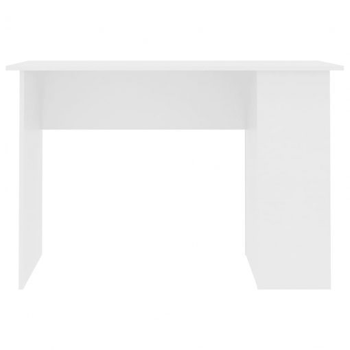 Pisalna miza bela 110x60x73 cm iverna plošča