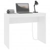 Pisalna miza bela 90x40x72 cm iverna plošča