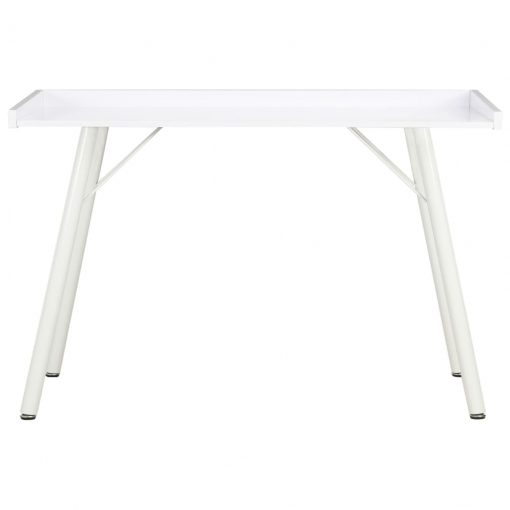 Pisalna miza bela 90x50x79 cm
