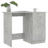 Pisalna miza betonsko siva 100x50x76 cm iverna plošča