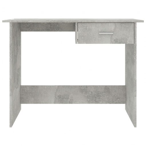 Pisalna miza betonsko siva 100x50x76 cm iverna plošča