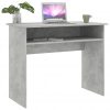 Pisalna miza betonsko siva 90x50x74 cm iverna plošča