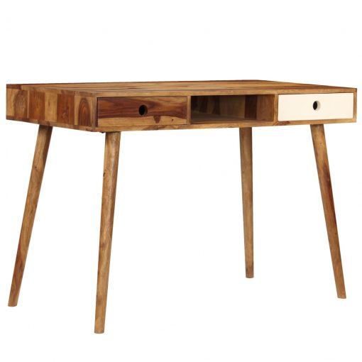 Pisalna miza iz trdnega palisandra 110x55x76 cm
