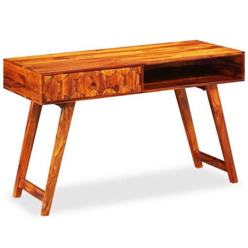 Pisalna miza iz trdnega palisandra 118x50x76 cm