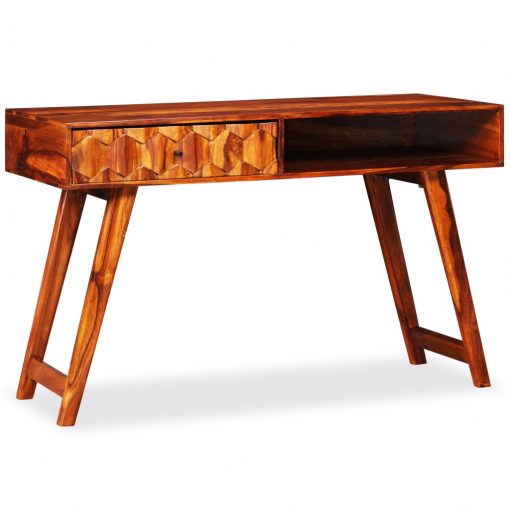 Pisalna miza iz trdnega palisandra 118x50x76 cm