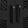 Pisarniška omara z vrati industrijska črna 75x40x120 cm