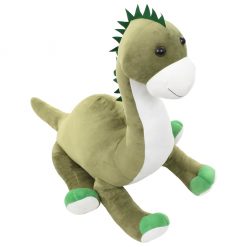 Plišasta igrača dinozaver brontozaver zelen