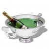 Pokal za hlajenje šampanjca aluminij srebrne barve