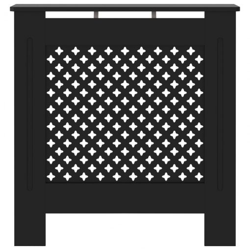 Pokrov za radiator MDF črn 78 cm