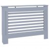 Pokrov za radiator antraciten 112x19x81 cm mediapan