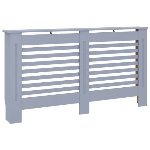 Pokrov za radiator antraciten 152x19x81 cm mediapan