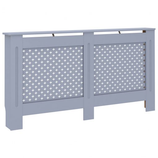 Pokrov za radiator antraciten 152x19x81 cm mediapan