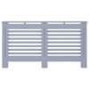 Pokrov za radiator antraciten 152x19x81 cm mediapan