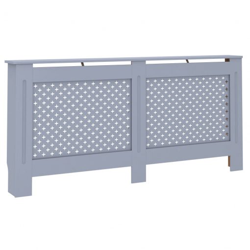 Pokrov za radiator antraciten 172x19x81 cm mediapan