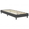 Posteljni okvir boxspring sivo blago 100x200 cm